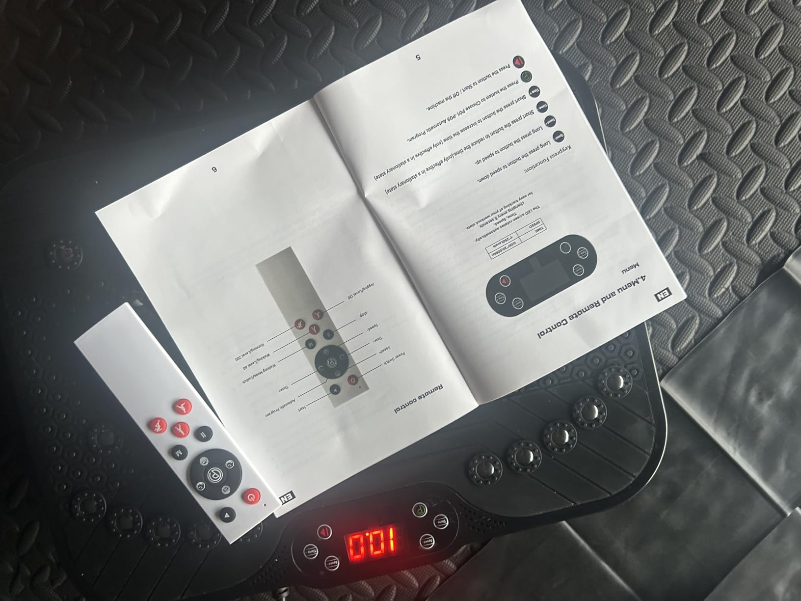 Vibration Plate Exercise Machine for Lymphatic Drainage and Weight Loss customer photo 2