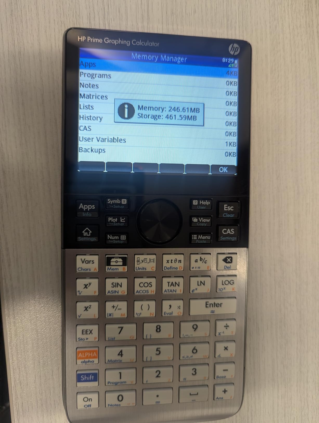 HP Prime G2 Graphing Calculator – Multi-Touch 3.5