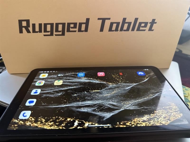 MUNBYN Rugged Tablet Android 14 ILT03, 8.68