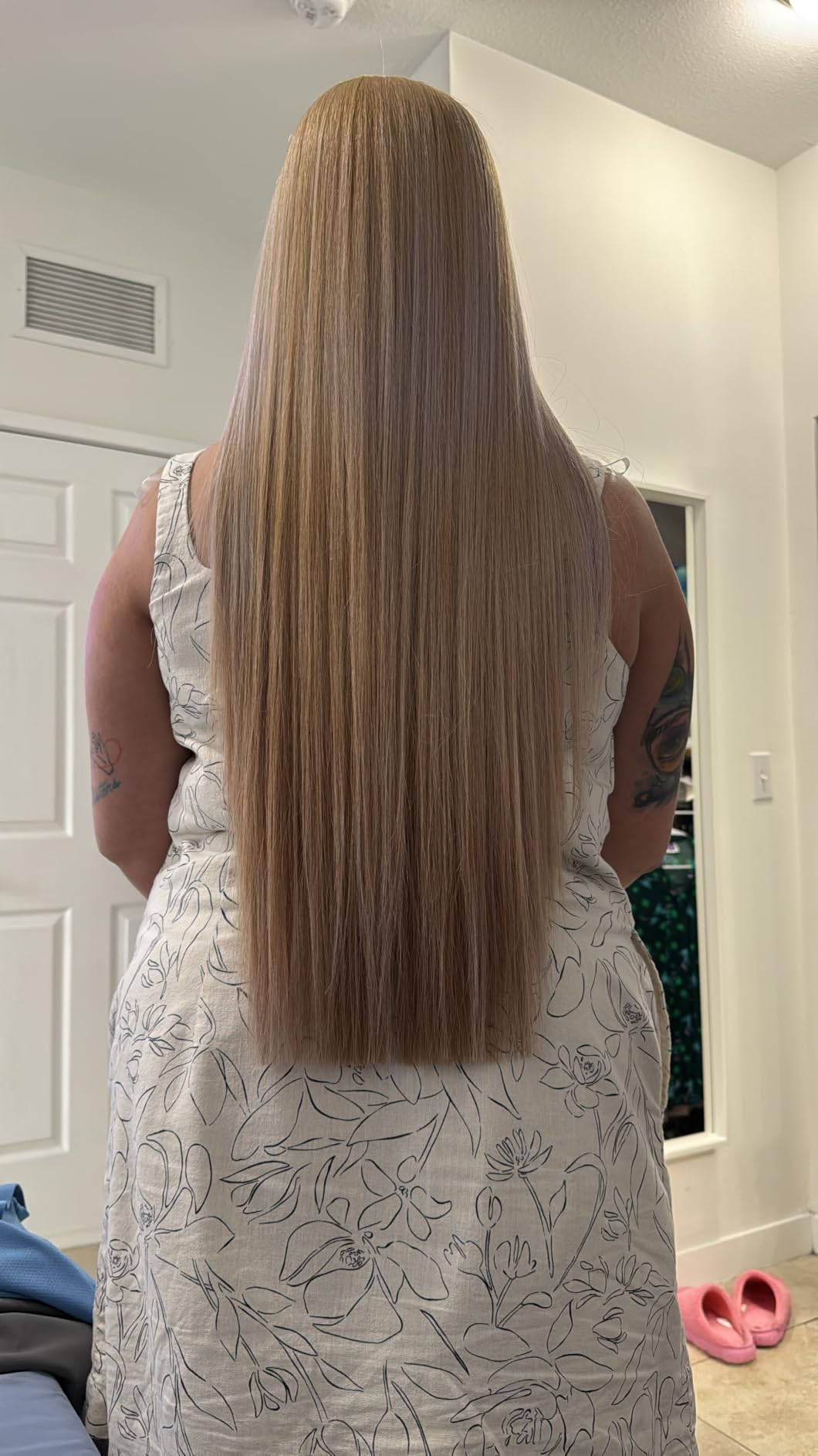 Wavytalk Steam Hair Straightener Steam Sesh for Less Heat Damage, Flat Iron customer photo 2