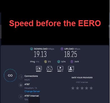 Amazon eero 6 mesh wifi system - Supports speeds up to 900 mbps, Coverage up to 4,500 sq. ft., Connect 75+ Devices, 3-pack (3 routers) customer photo 1