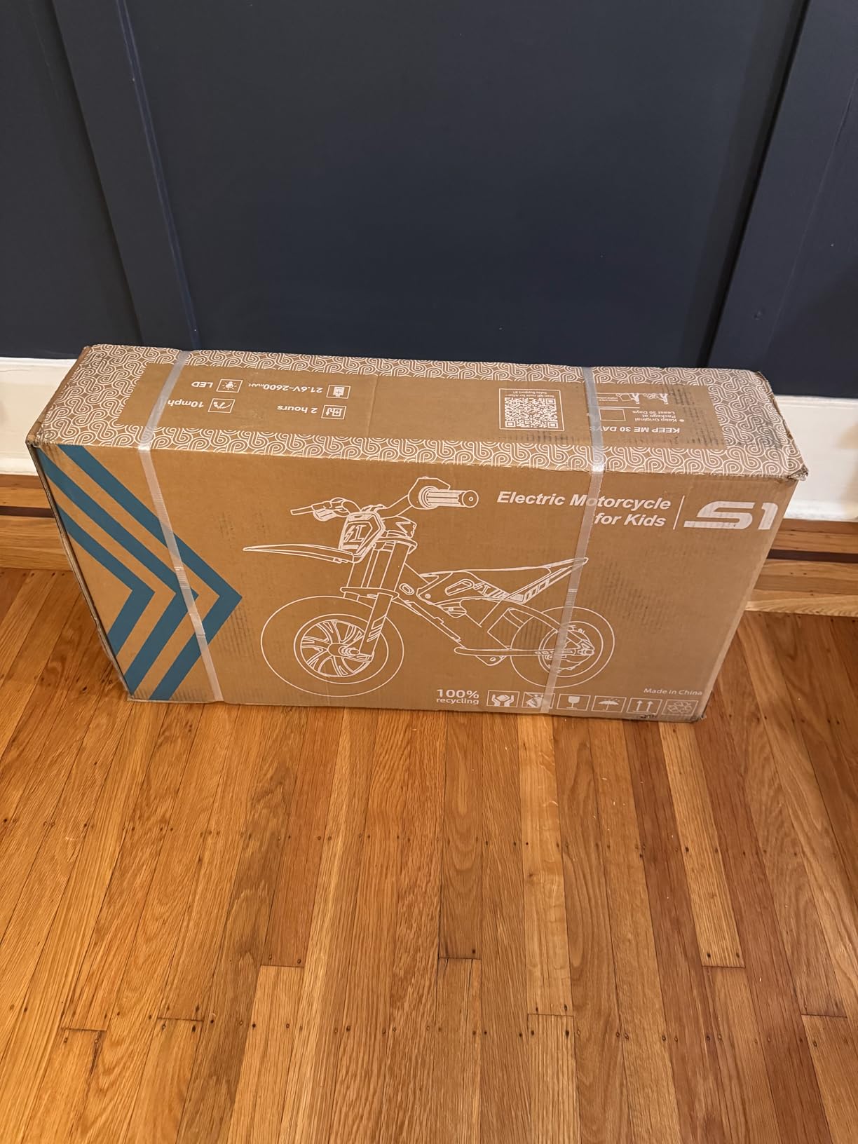 Gyroor S1 Electric Balance Bike for Kids Ages 3-6, 200W Motor, 3 Speeds | 10 MPH Max Speed, 12-inch Pneumatic Tires, 7-color LED Taillight, Drum Brake customer photo 2
