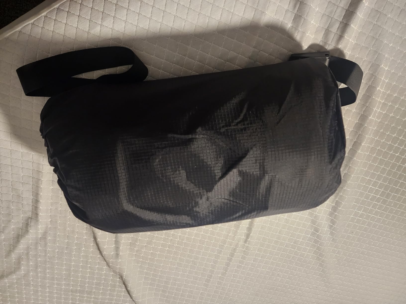 Rolling Duffle Bag with Wheels,110L/140L Expandable Soft-Sided Foldable Duffle Bag with 2 Rubber Wheels,Packable 32” Rolling Carry-On with Pockets & Compartments (Dark blue) customer photo 1