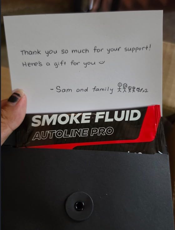 AutoLine Pro HyperSmoke™ Automotive Smoke Machine EVAP Vacuum Leak Tester | Pro Vers. w/Gauge | Adjustable Pressure - OEM Approved Smoke Fluid - Built-in Air Motor - Cone and EVAP Gas Cap Adapter customer photo 2