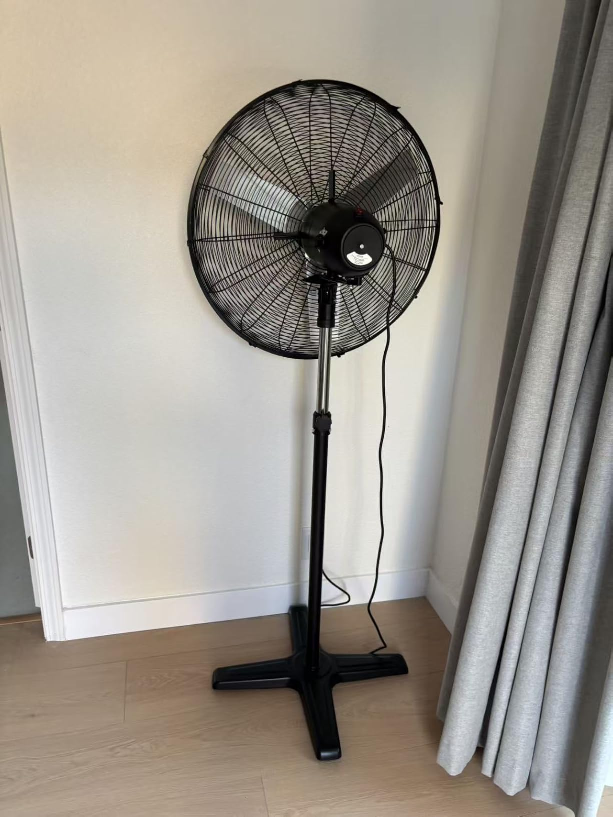 24 Inch High Velocity Industrial Fan, 6500 CFM Fan with Remote customer photo 2