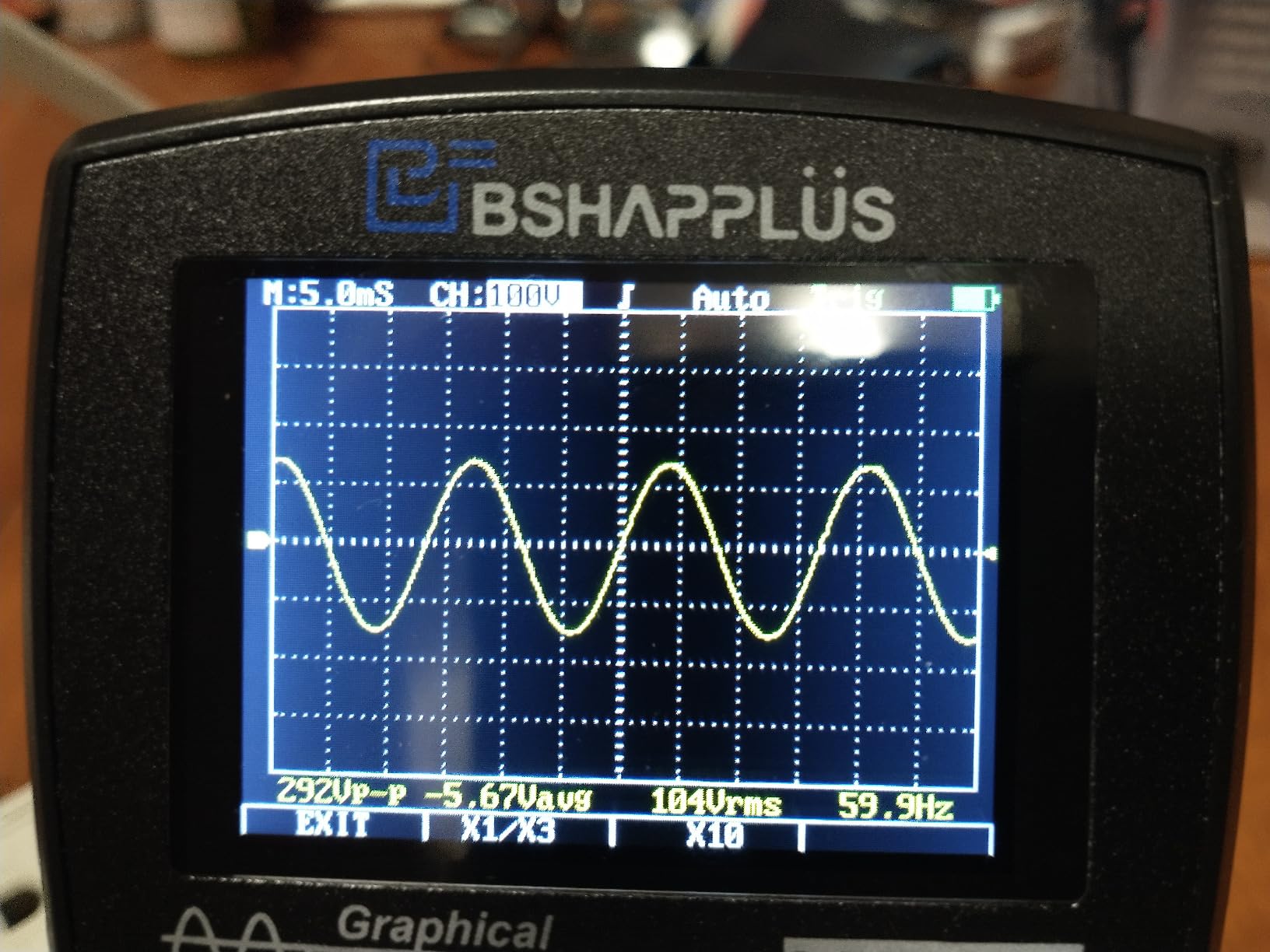 Dual Channel 3-in-1 Handheld Oscilloscope Multimeter, 70MHz Signal Generato customer photo 1