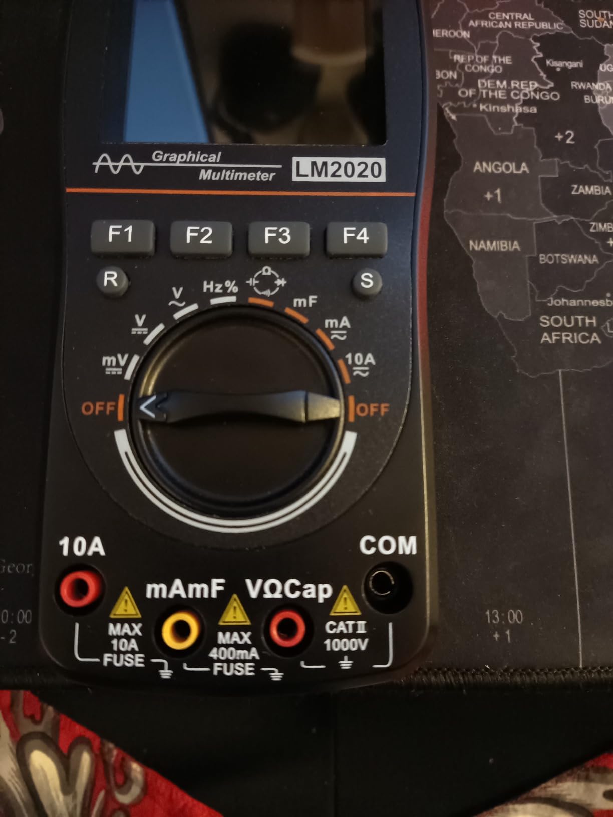 Dual Channel 3-in-1 Handheld Oscilloscope Multimeter, 70MHz Signal Generato customer photo 2