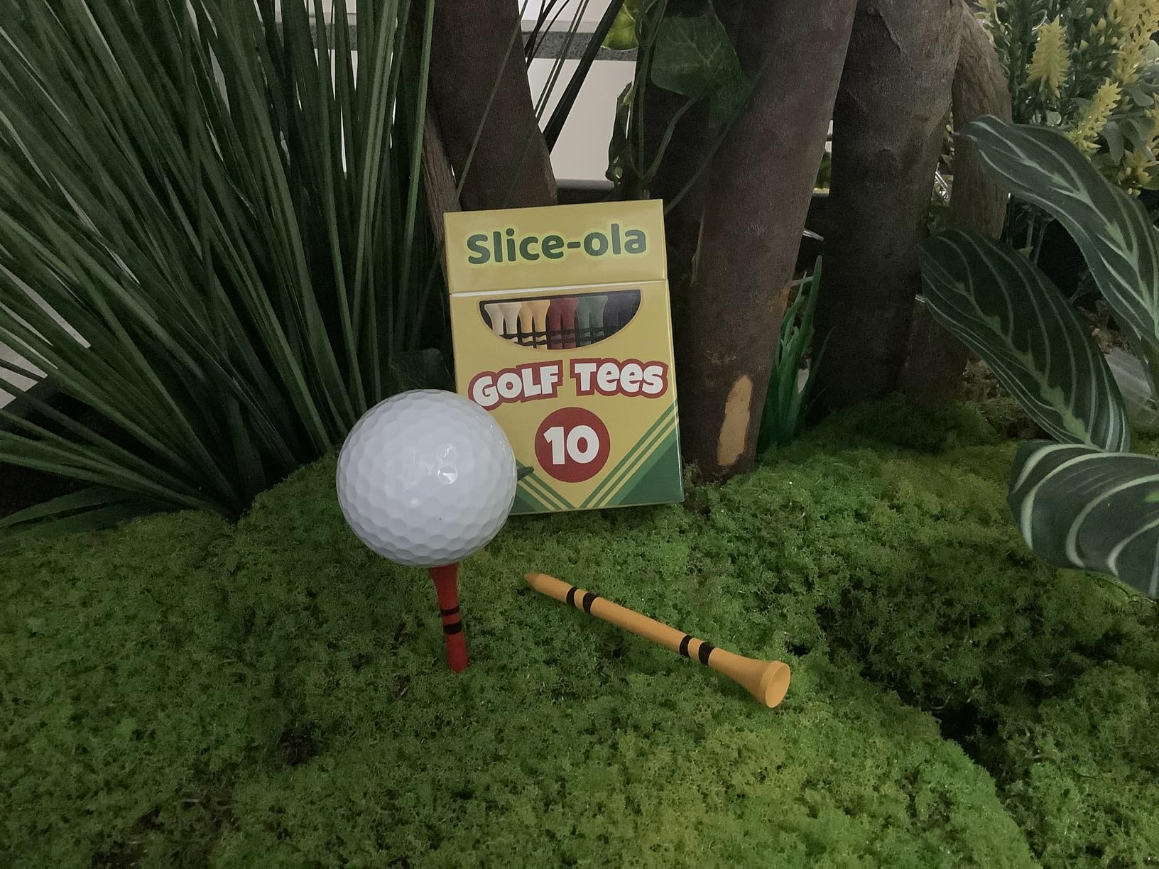 Funny Golf Tees | Golf Accessories for Men | Top Golf Gifts for Men & Unique Golf Gifts for Golfers | Premium Golf Stuff & Golf Bag Accessories | Wooden Bamboo Tees customer photo 1