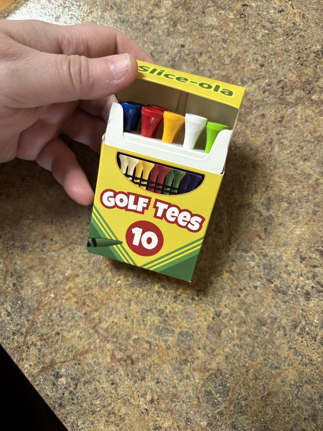 Funny Golf Tees | Golf Accessories for Men | Top Golf Gifts for Men & Unique Golf Gifts for Golfers | Premium Golf Stuff & Golf Bag Accessories | Wooden Bamboo Tees customer photo 2
