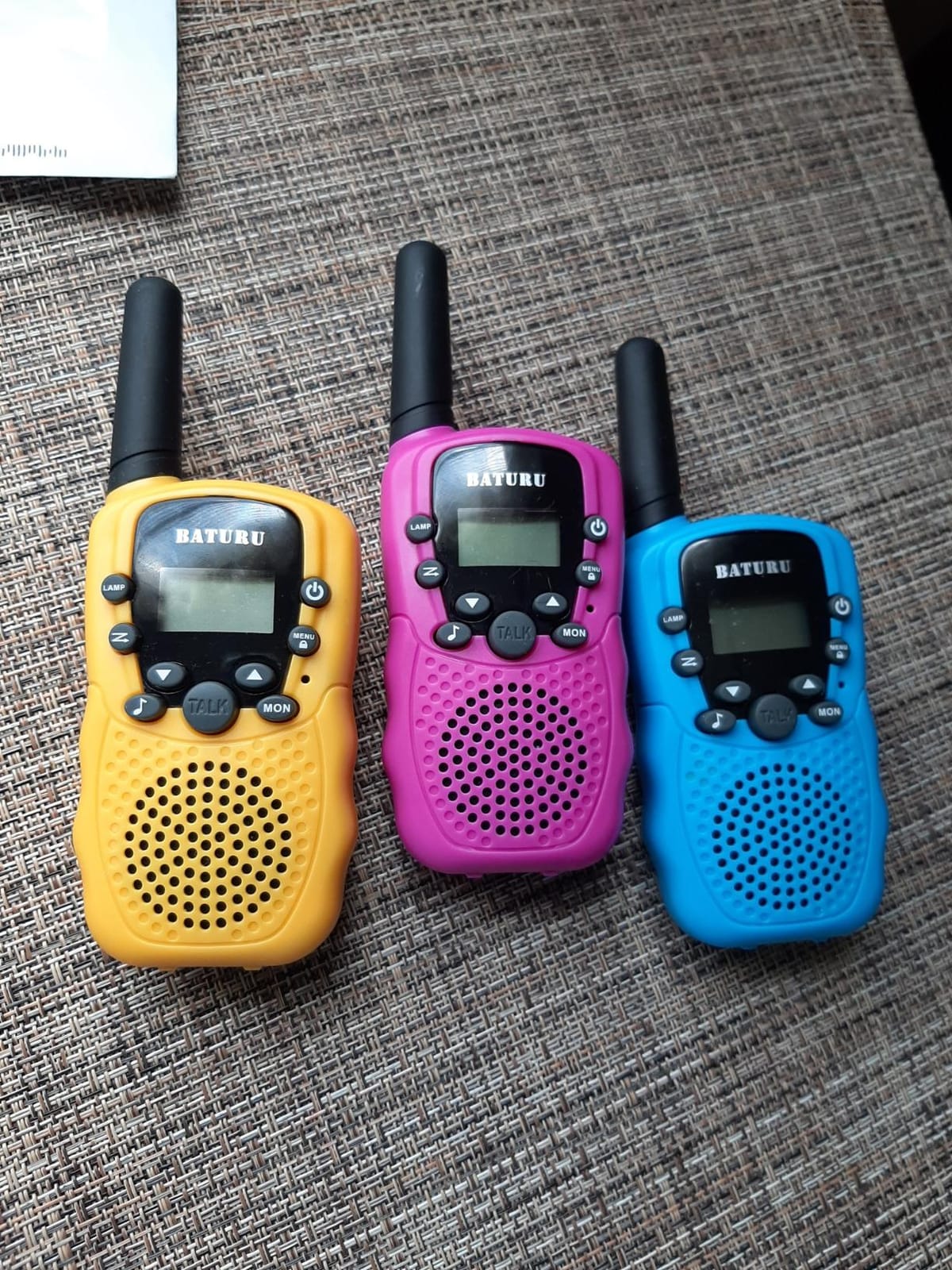 Walkie Talkies for Kids 4 Pack Rechargeable Outdoor Toys Gifts Boys Girls customer photo 2