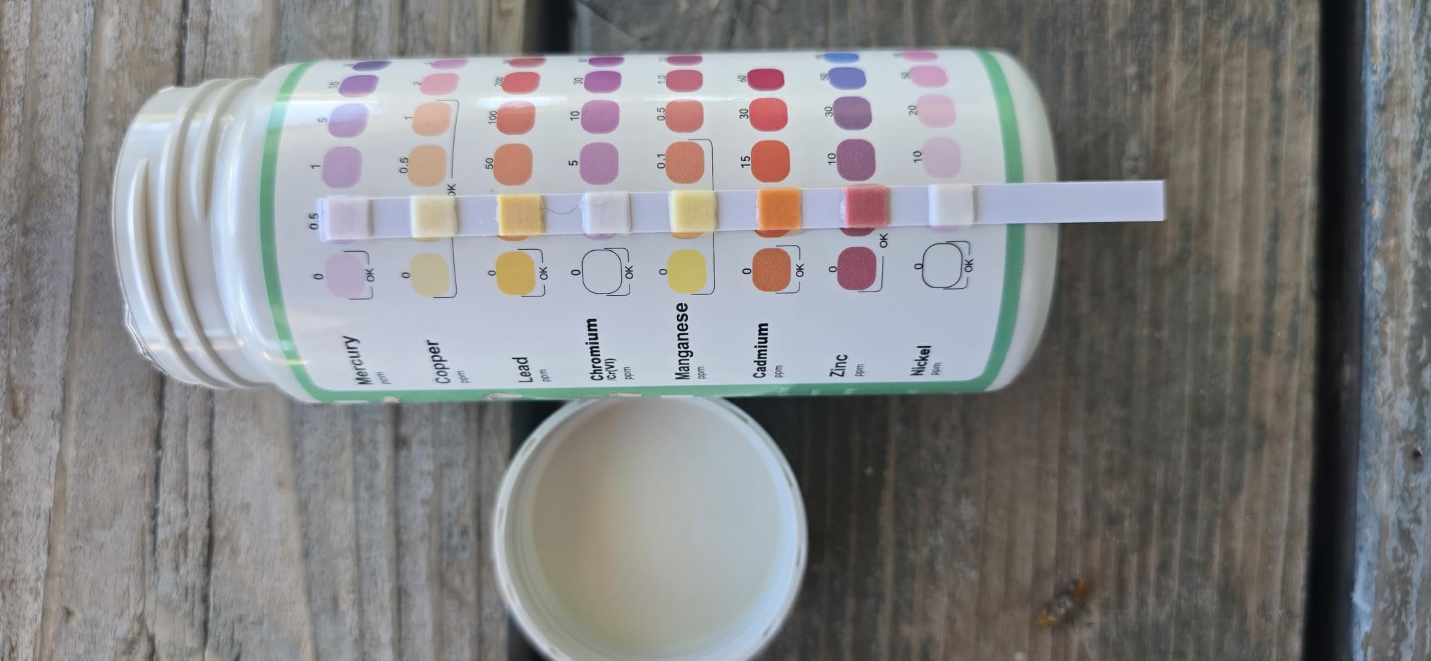 8-Parameter Heavy Metals Water Test Strips (75 Strips) customer photo 2