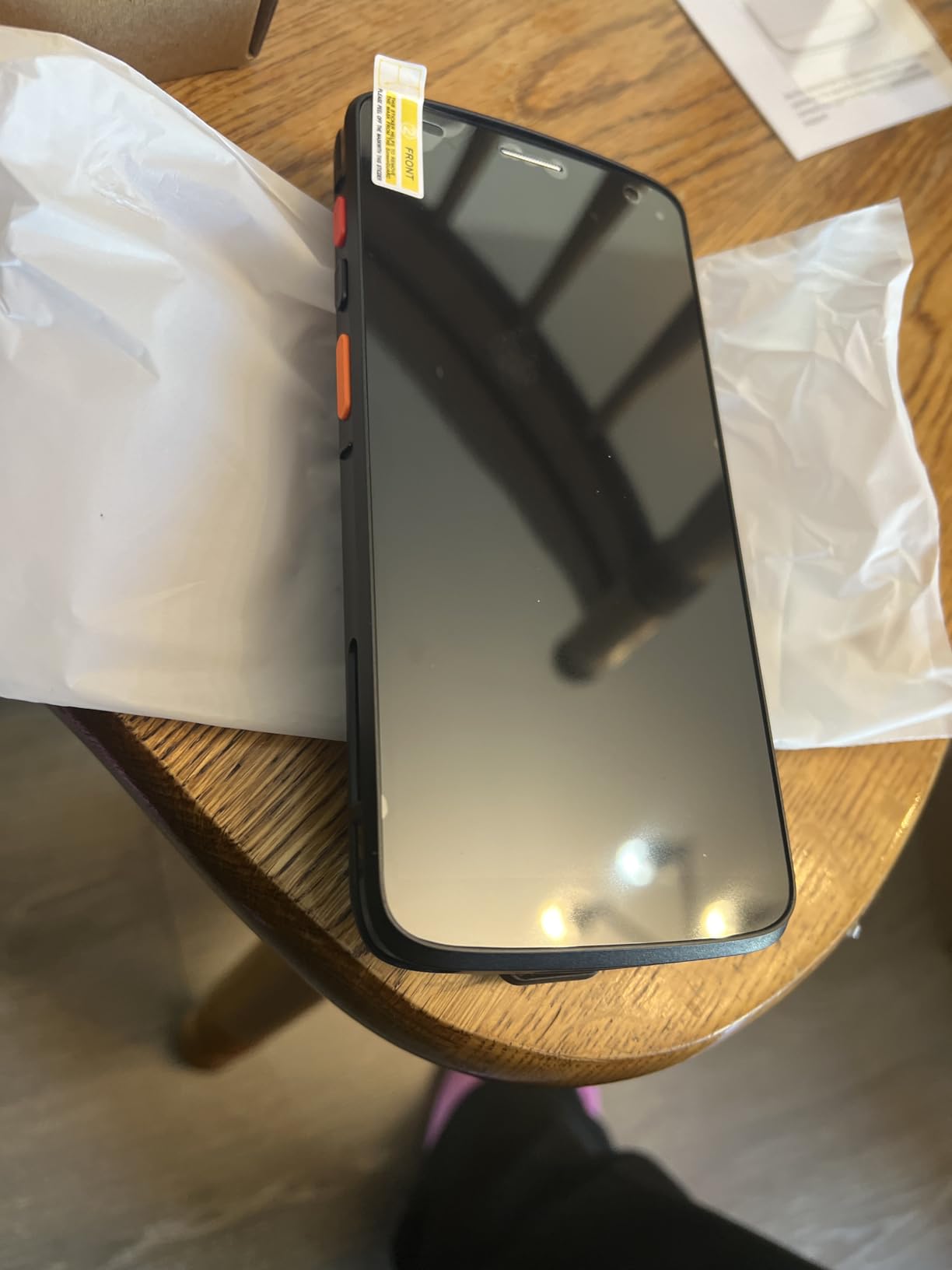 Android 15 Barcode Scanner F2, 6-Inch Handheld PDA with Zebra SE4710 customer photo 1