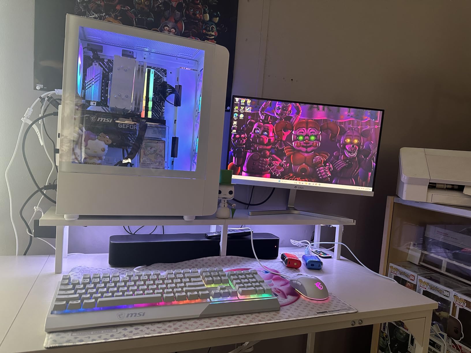 CRUA 34 Inch 165Hz UWQHD IPS Ultrawide Gaming Monitor, Speakers, PIP/PBP customer photo 1