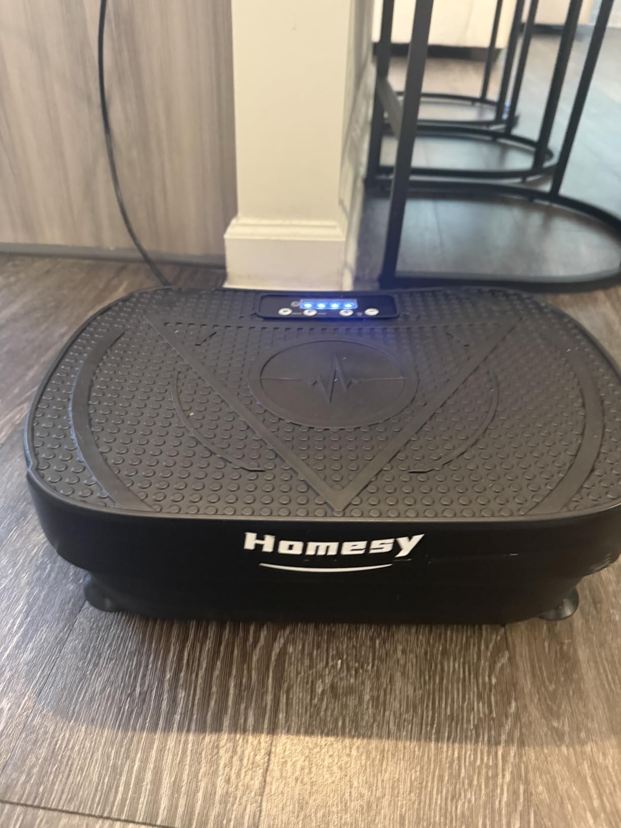 Homesy Vibration Plate Exercise Machine Shake Plate for Lymphatic Drainage customer photo 1
