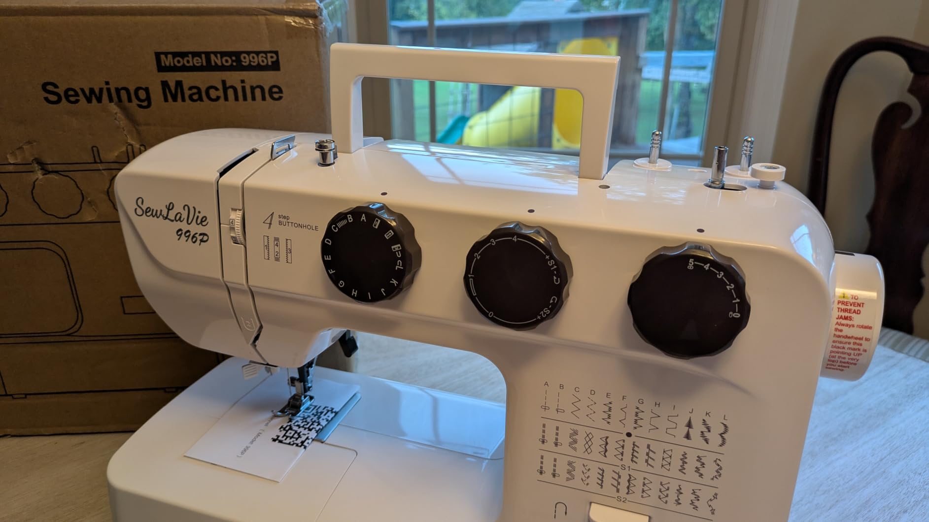 996P Mechanical Sewing Machine for Quilting with 36 Stitches customer photo 2