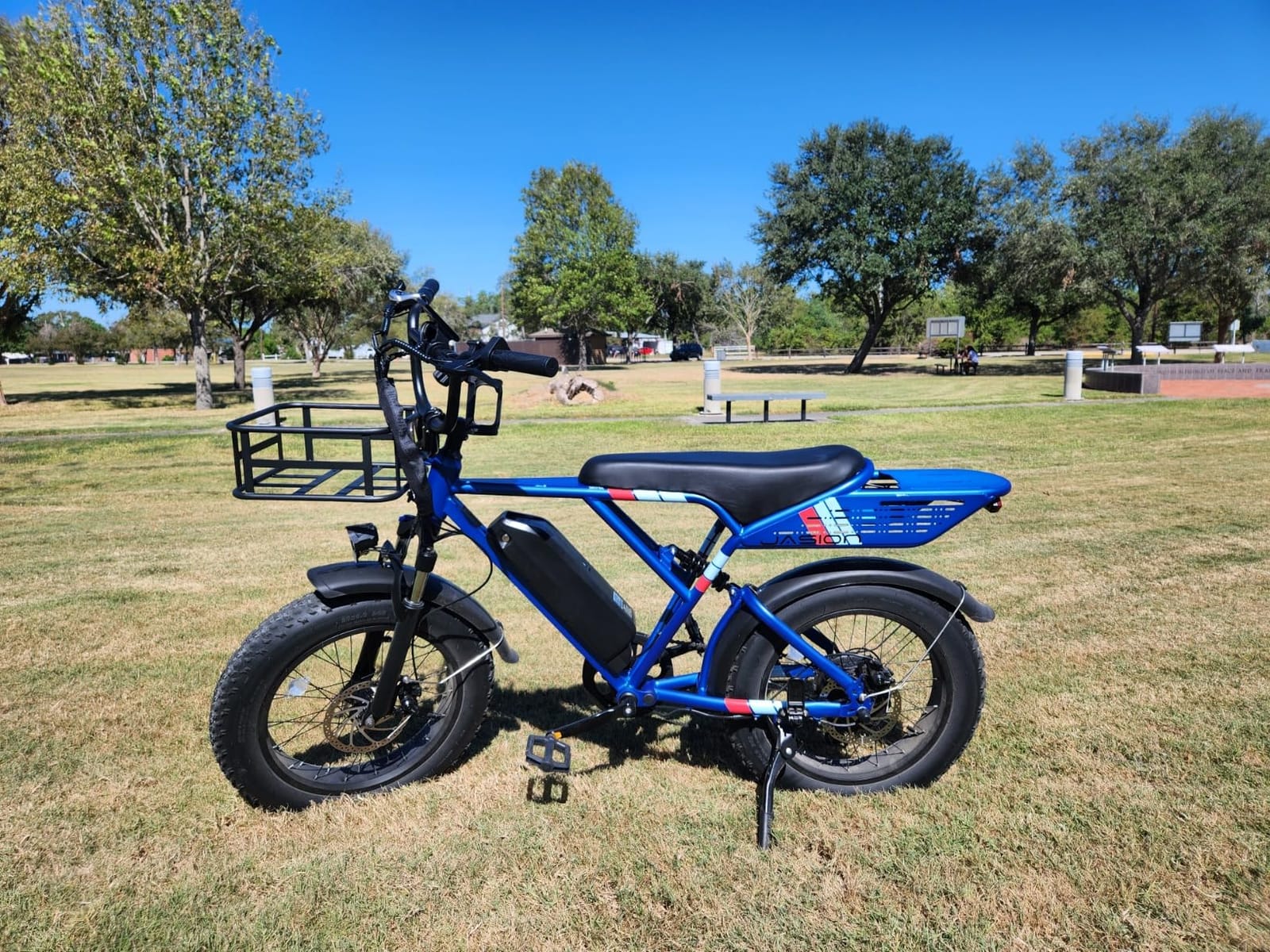 Jasion RetroVolt Electric Bike, 70-Mile Range, 2000W Peak, Fat Tire customer photo 2