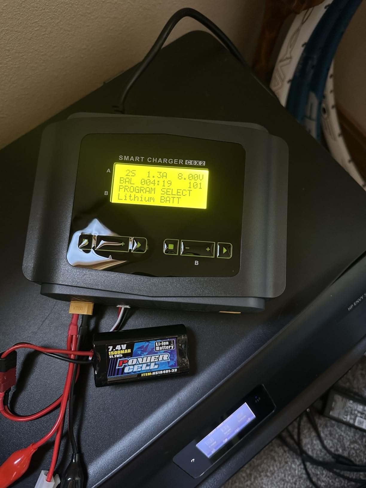 Dual LiPo Battery Charger, AC 300W DC 400W,16A Balance Charger Discharger for LiPo/Li-ion/Life(1-6s) NiCd/NiMH/LiHV/PB,RC Car Battery Charger customer photo 2