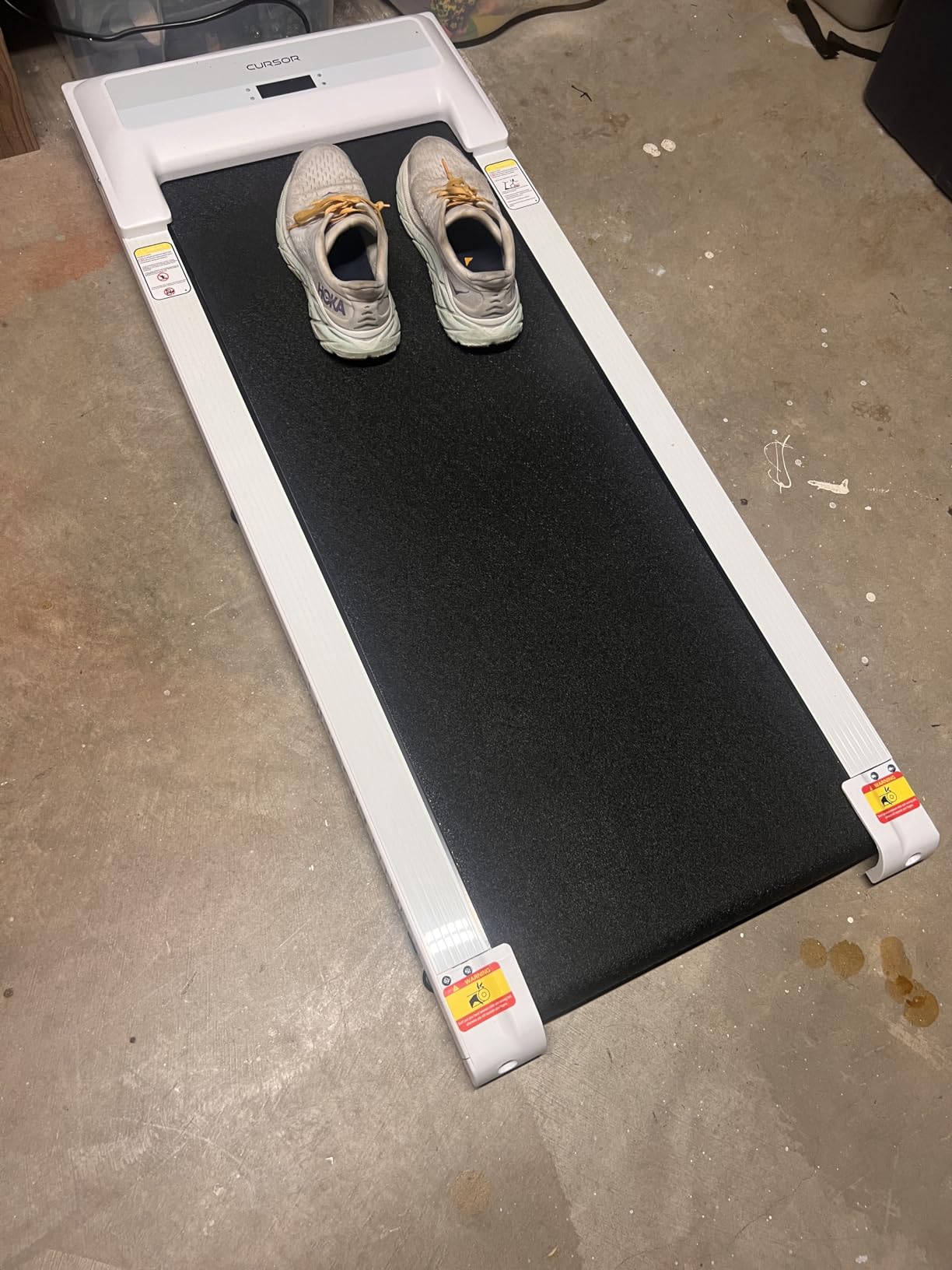 CURSOR Treadmills for Home with 20%/25% Incline, 350lb/400lb Capacity & 8.0/8.7/9.5MPH Folding Treadmill 3.5HP/4.0HP Brushless, Widen Running Area & Shock Absorption for Running/Walking customer photo 1