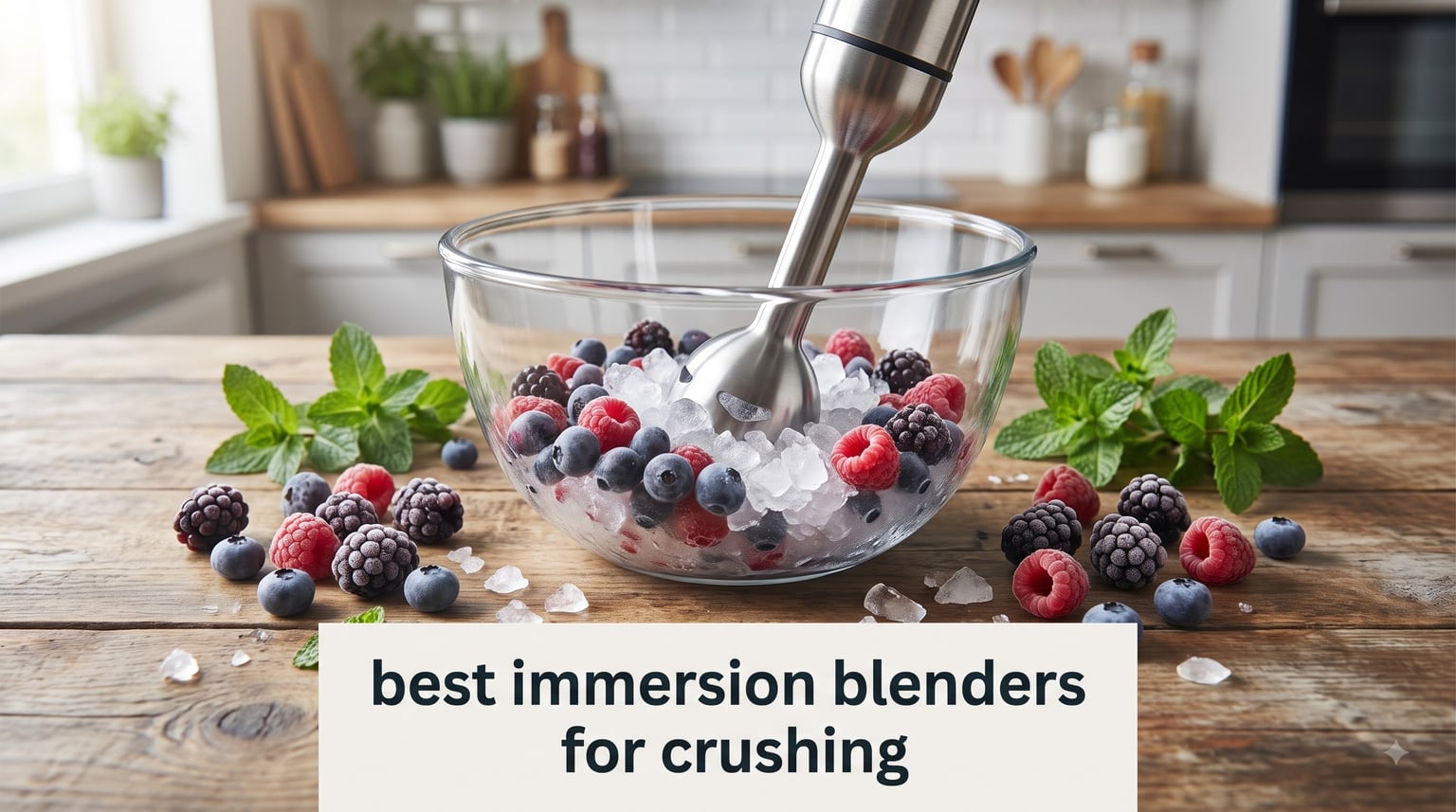 best immersion blenders for crushing