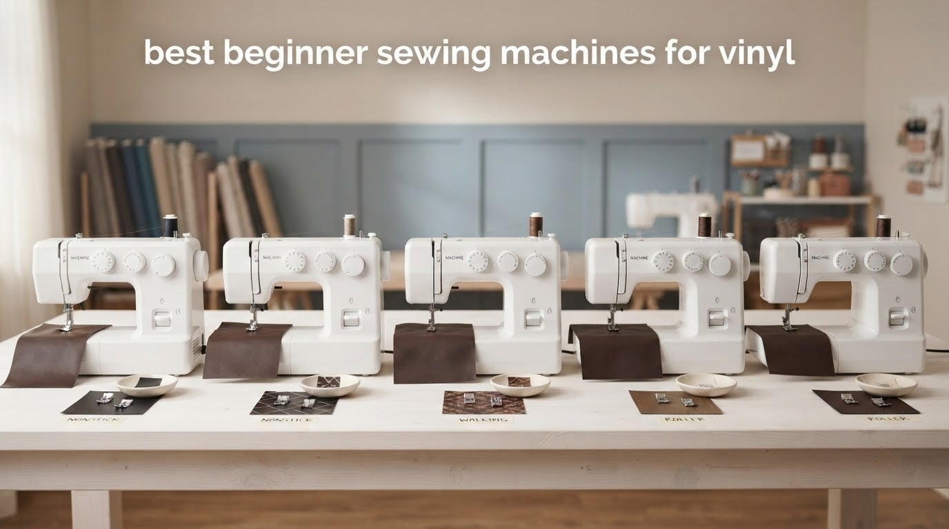 best beginner sewing machines for vinyl