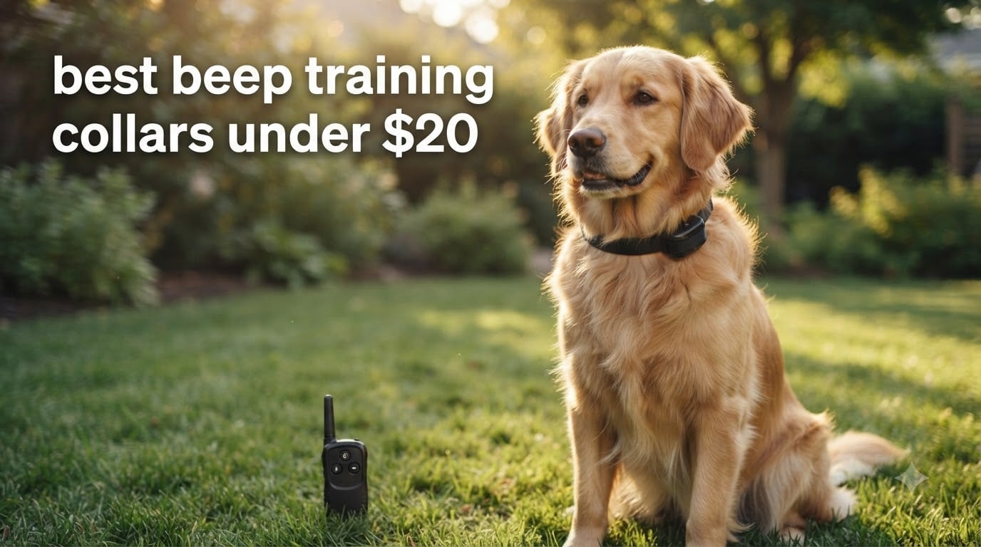 best beep training collars under $20