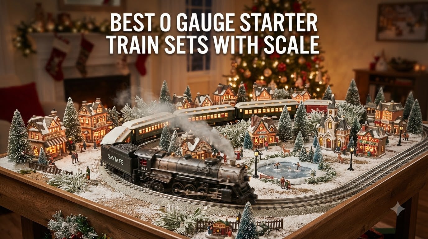 best o gauge starter train sets with scale