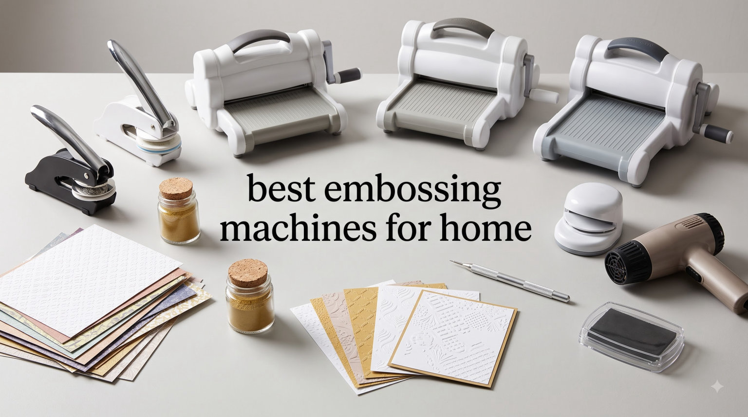 best embossing machines for home