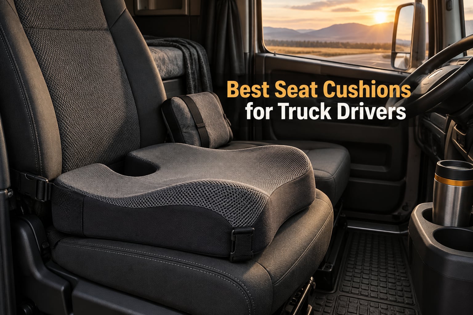 Best Seat Cushions for Truck Drivers