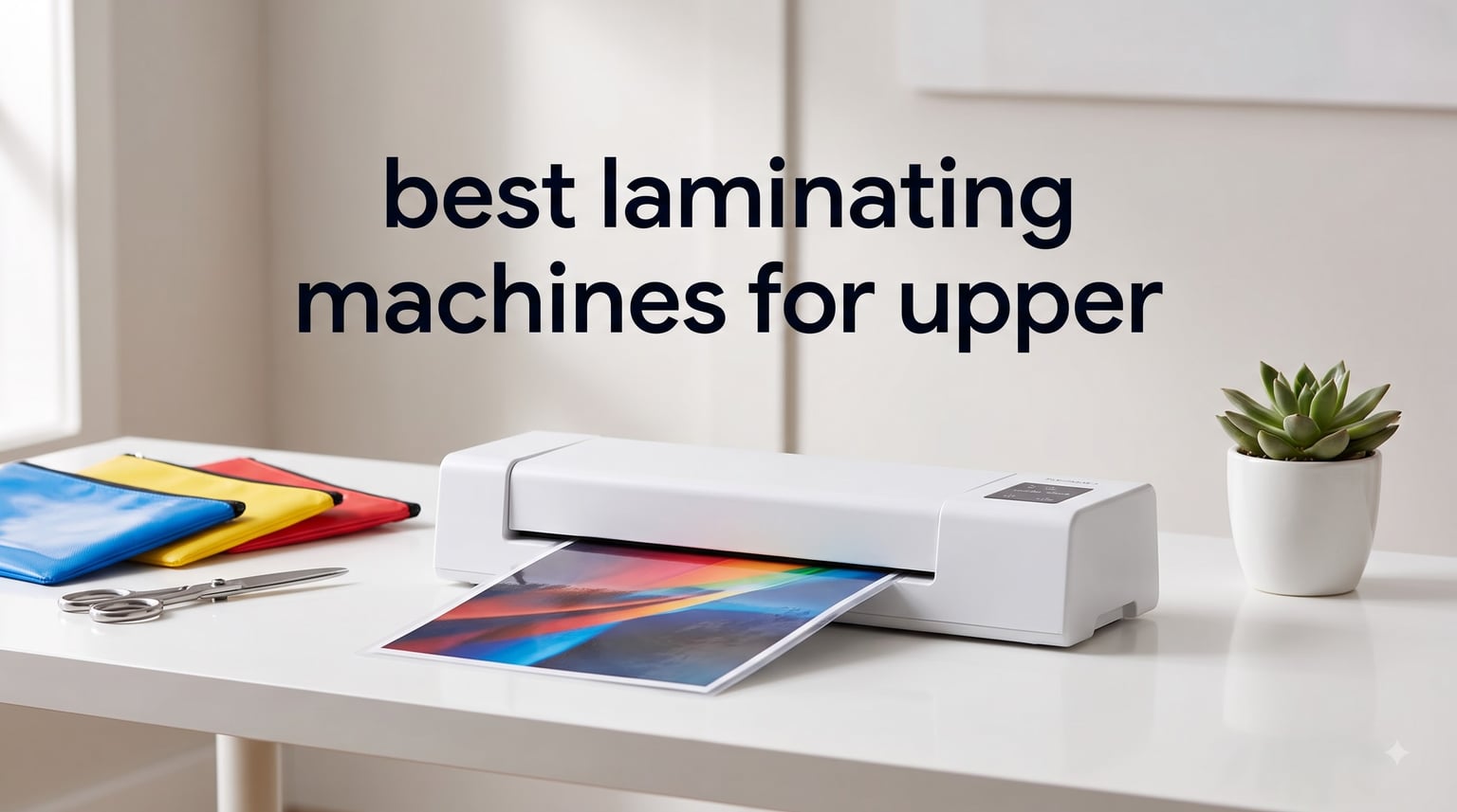 best laminating machines for upper