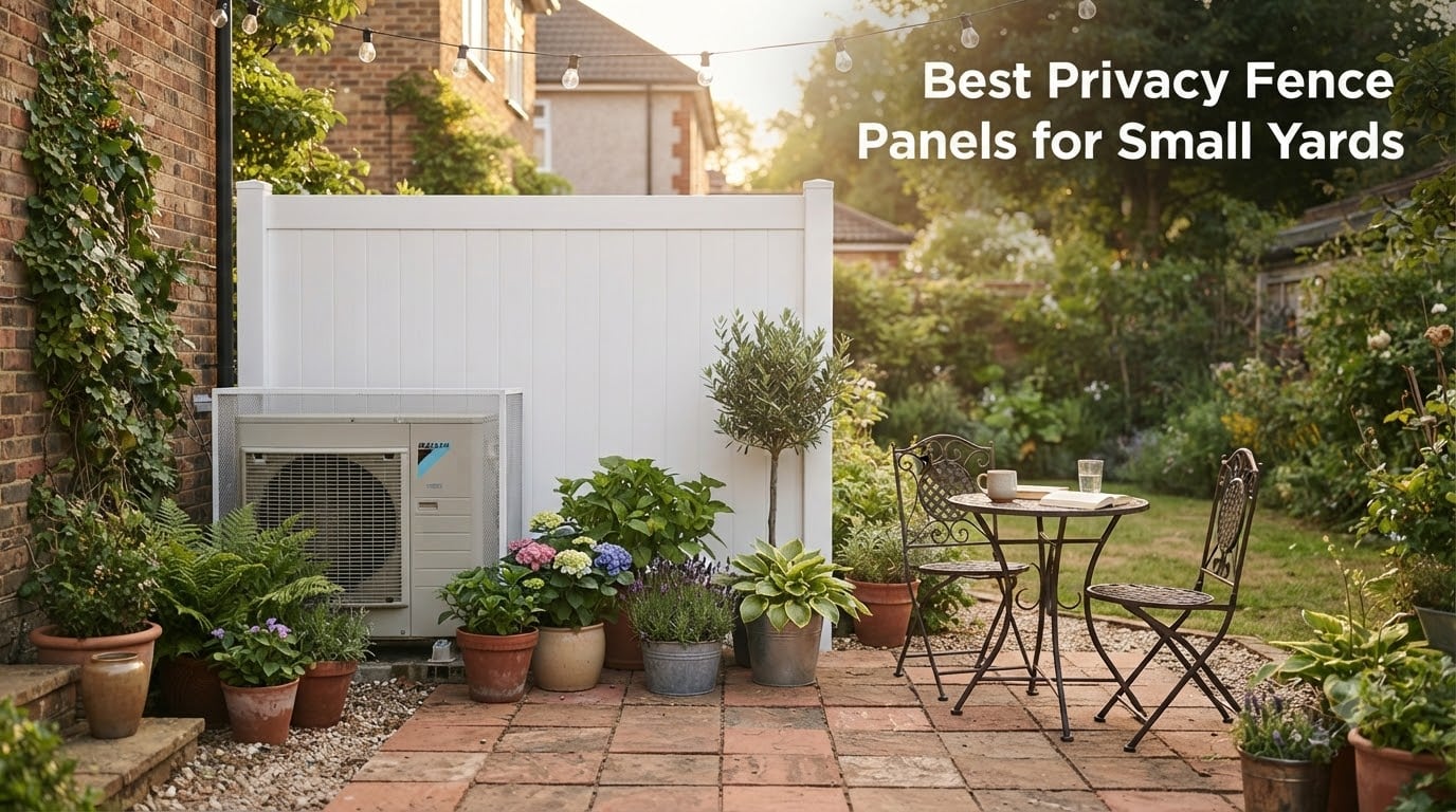 Best Privacy Fence Panels for Small Yards