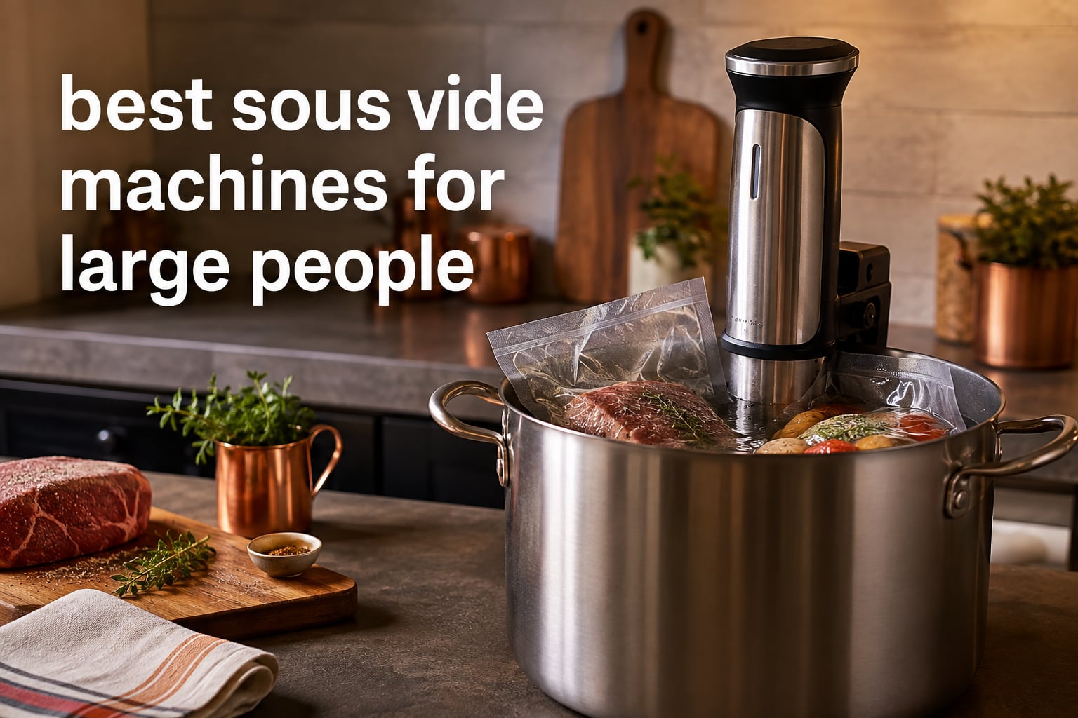best sous vide machines for large people