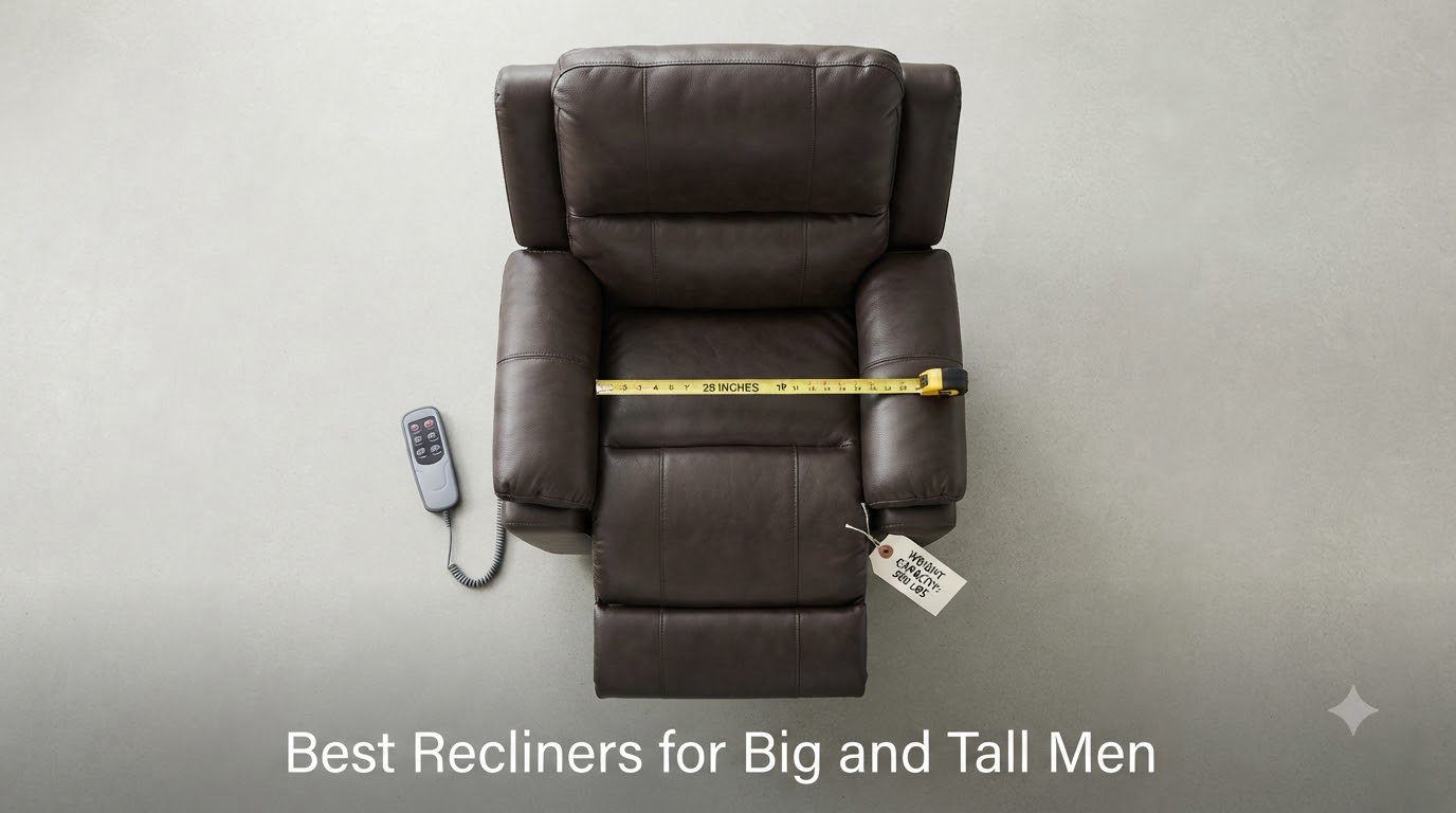 Best Recliners for Big and Tall Men