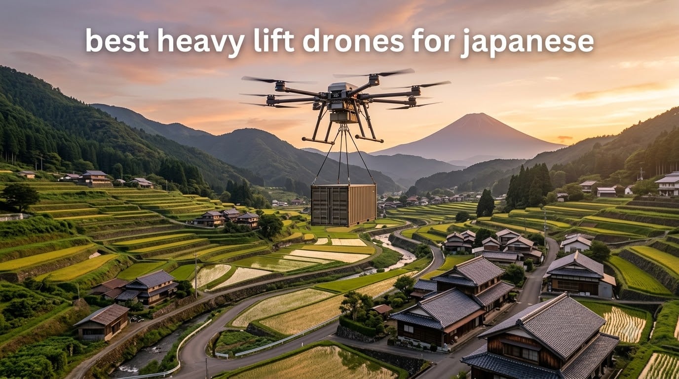 best heavy lift drones for japanese