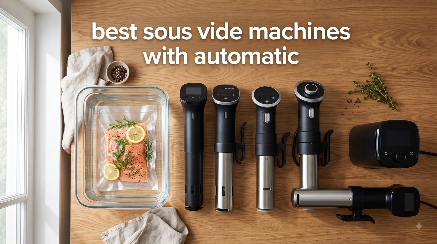 best sous vide machines with automatic