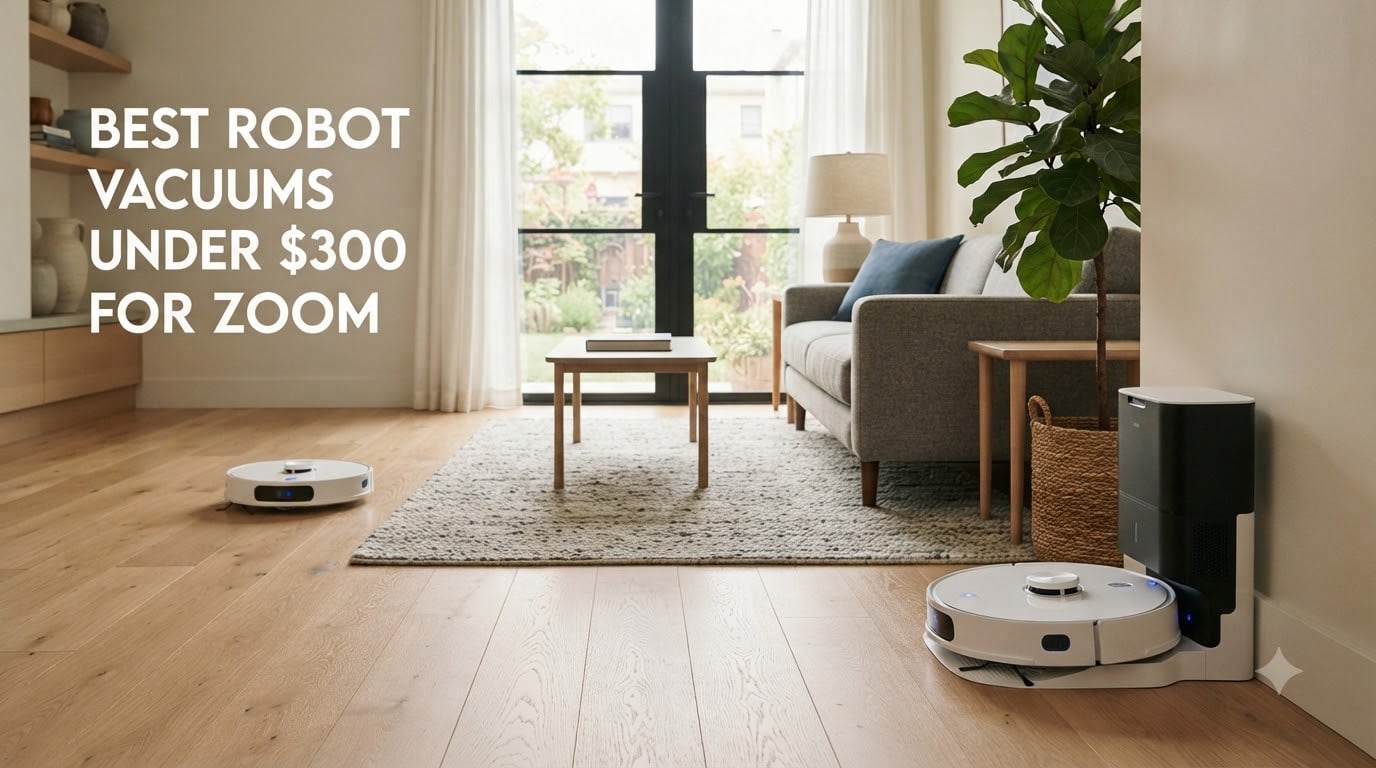 best robot vacuums under $300 for zoom