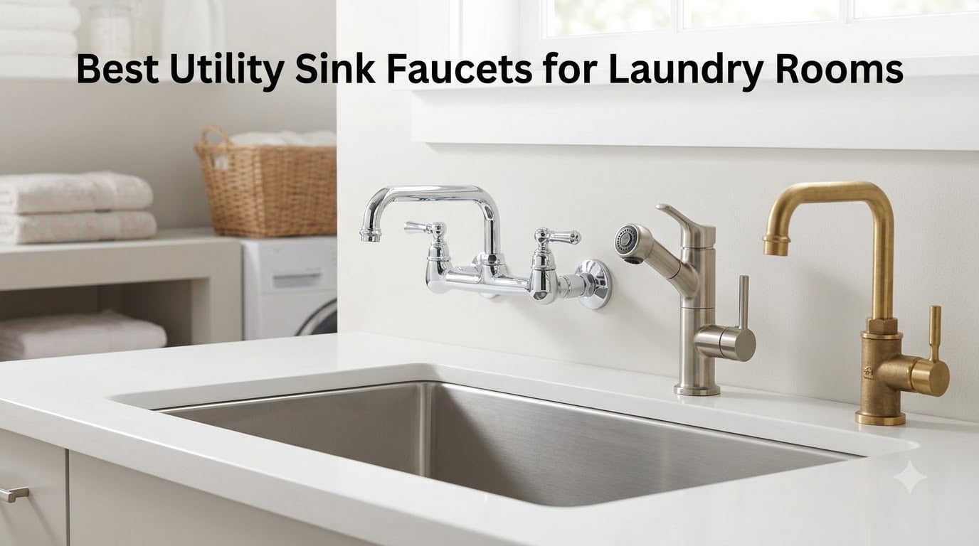 Best Utility Sink Faucets for Laundry Rooms