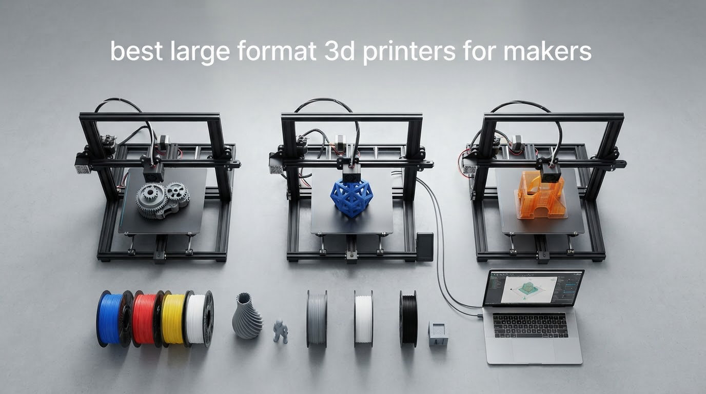 best large format 3d printers for makers