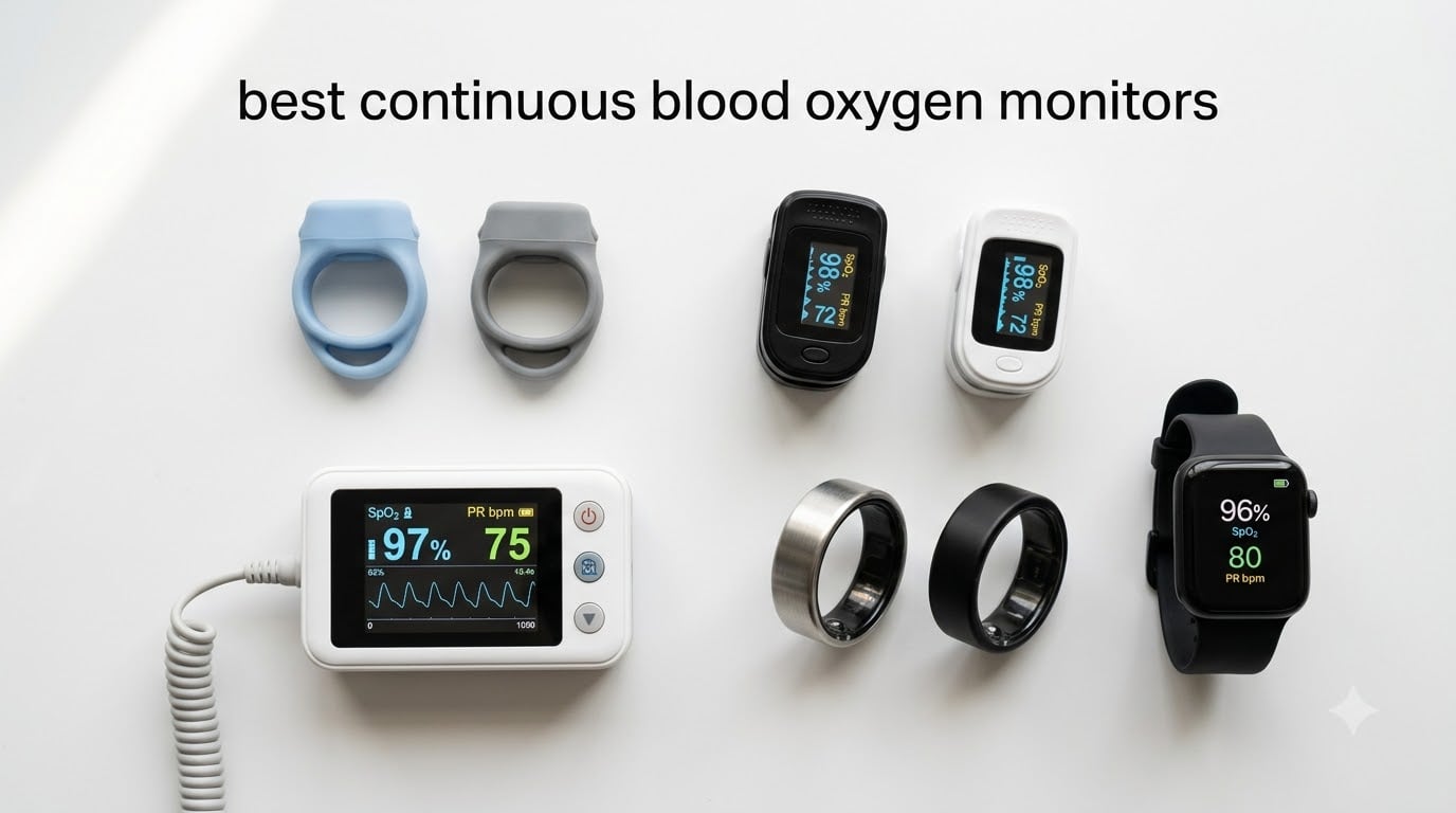 best continuous blood oxygen monitors