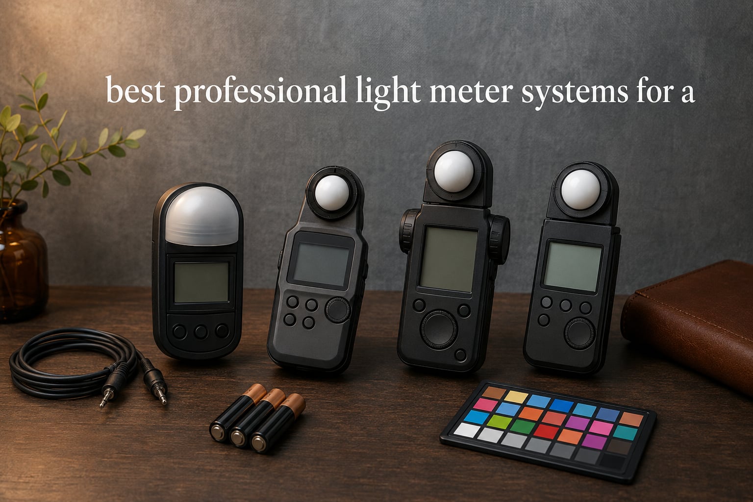 best professional light meter systems for a