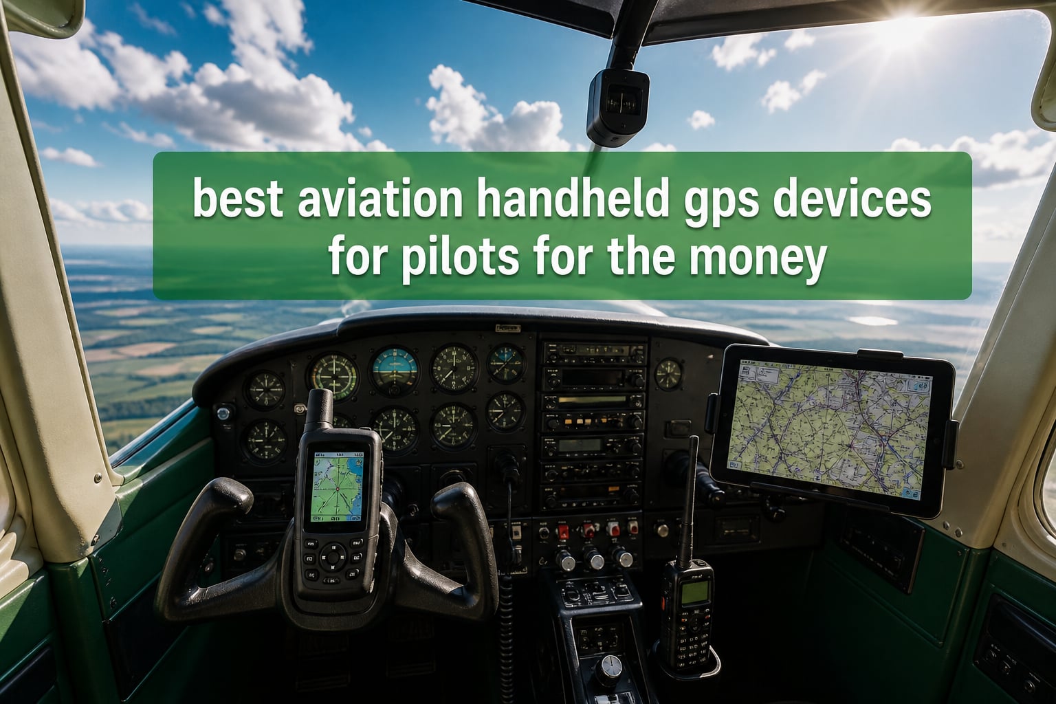 best aviation handheld gps devices for pilots for the money