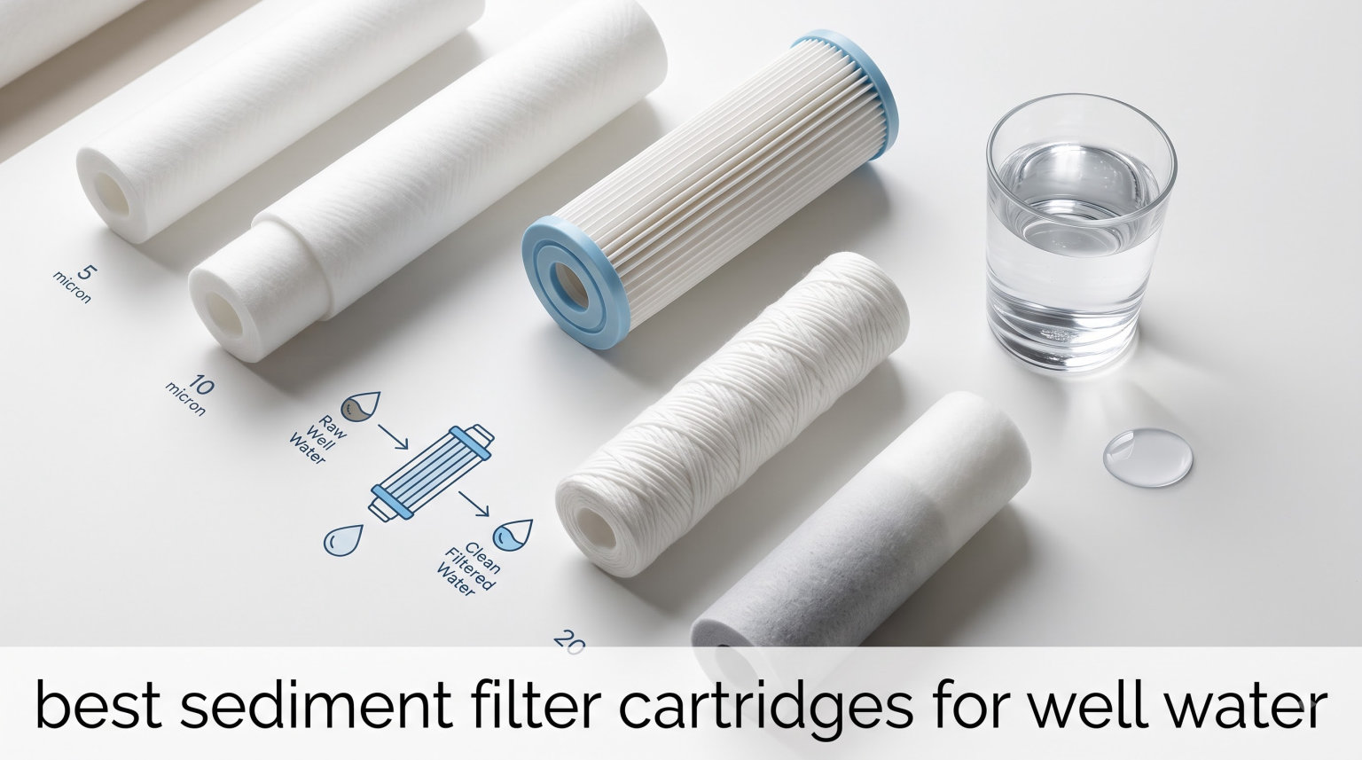 best sediment filter cartridges for well water