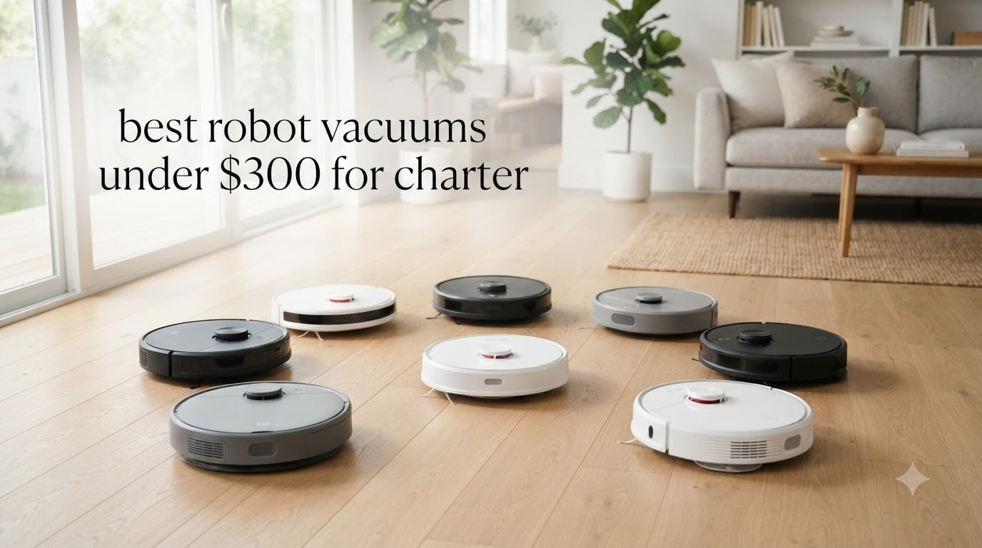 best robot vacuums under $300 for charter