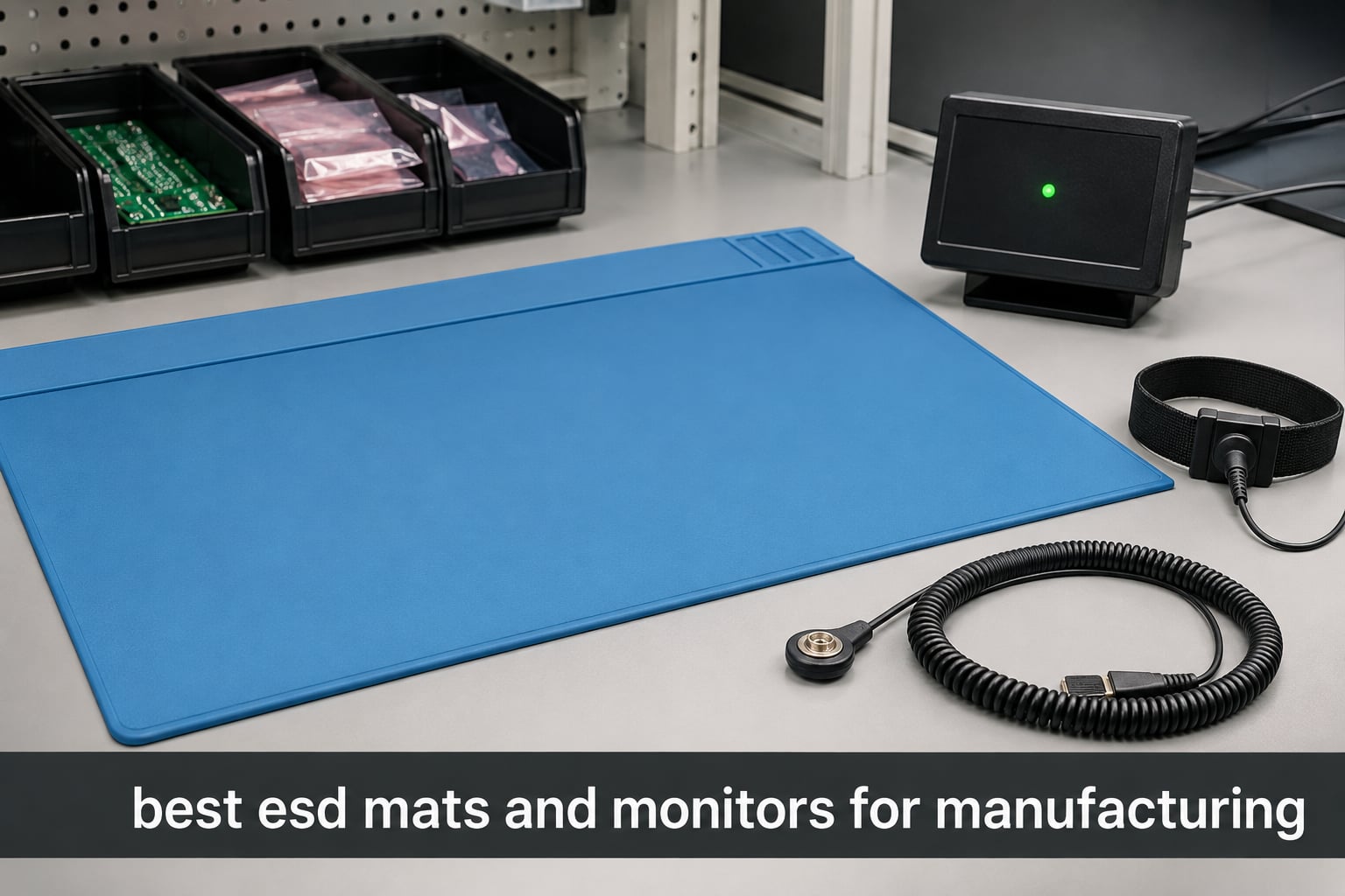 best esd mats and monitors for manufacturing