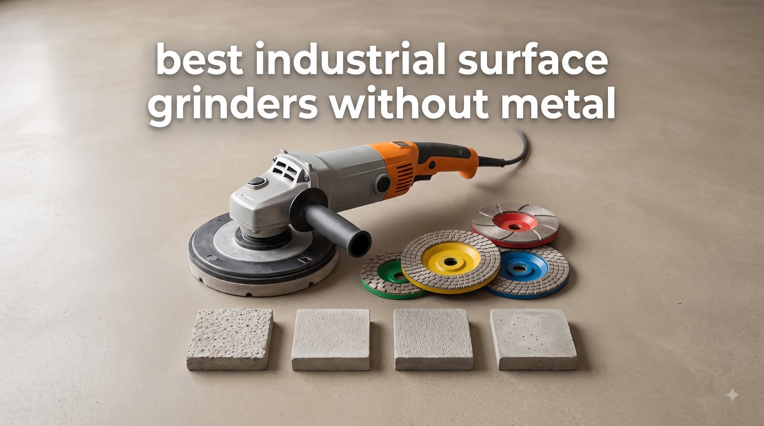 best industrial surface grinders without metal