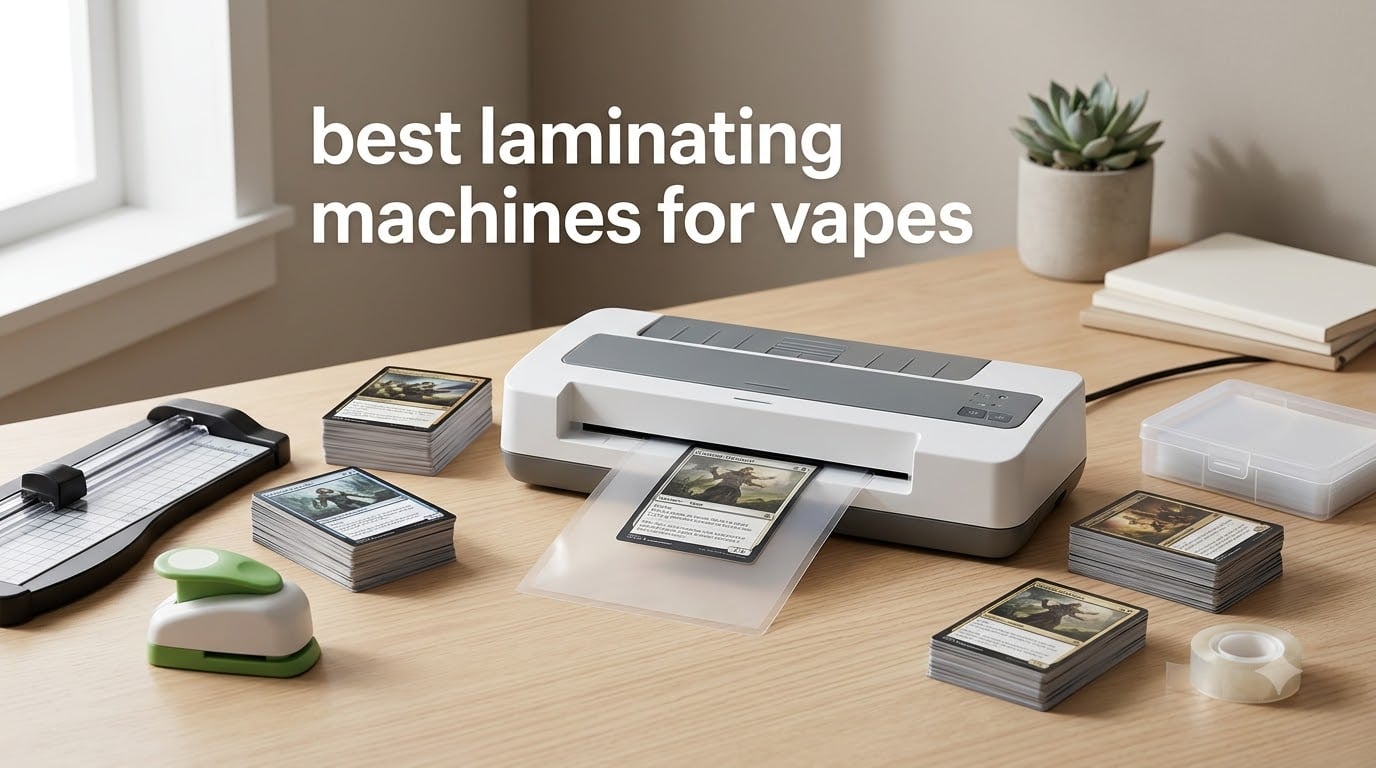 best laminating machines for vapes