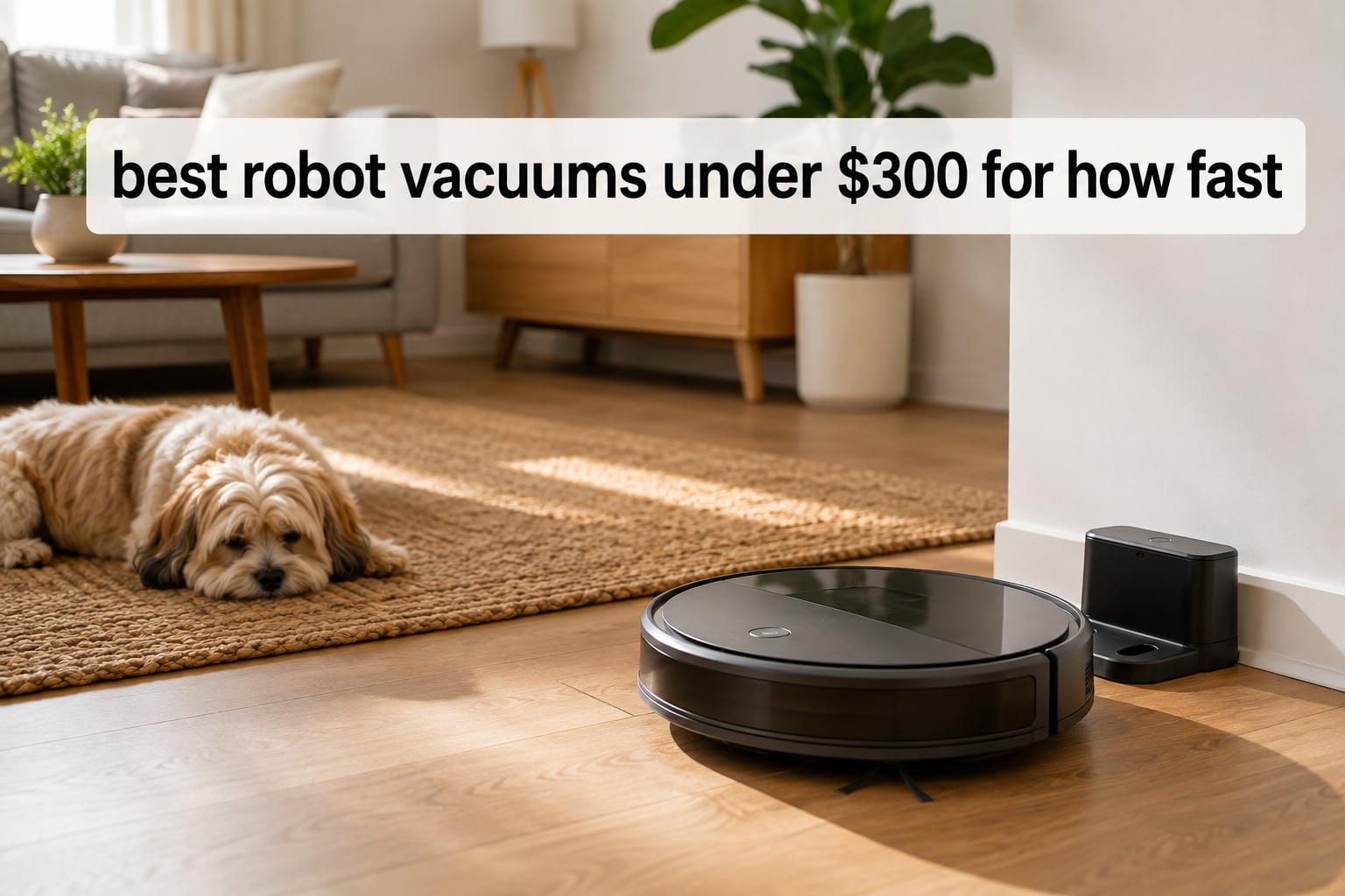 best robot vacuums under $300 for how fast