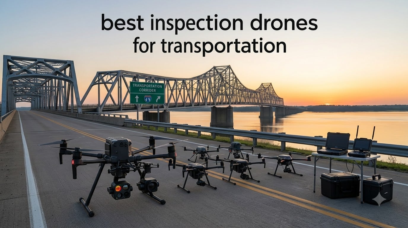 best inspection drones for transportation