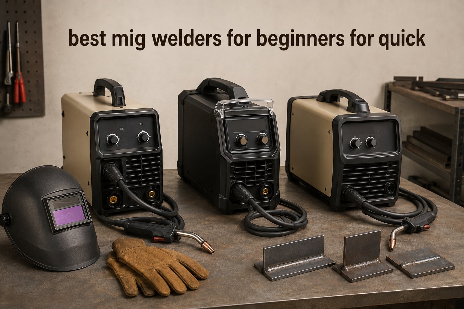 best mig welders for beginners for quick