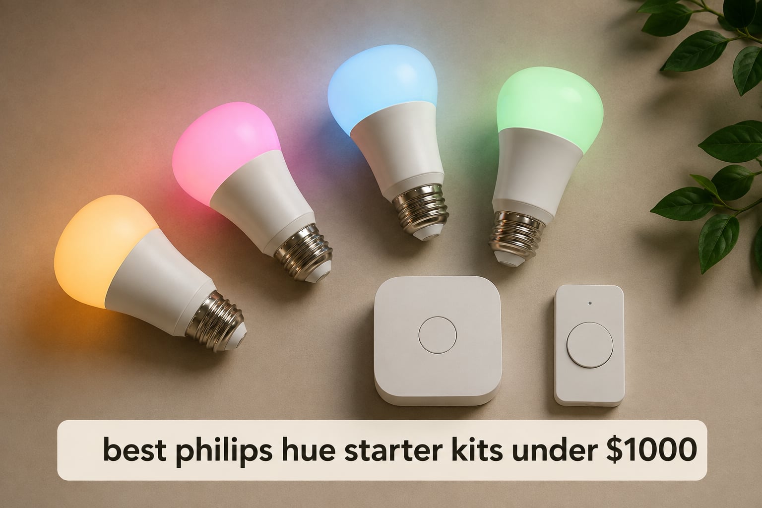 best philips hue starter kits under $1000