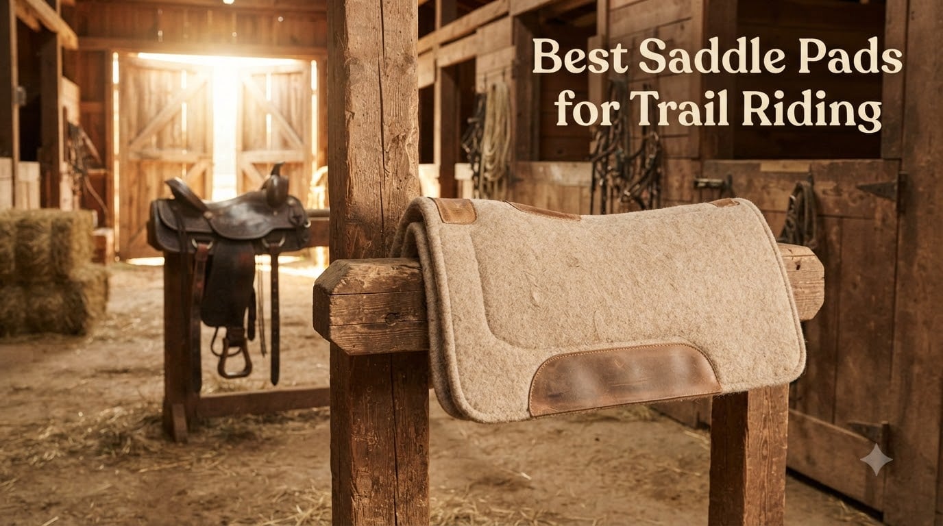 Best Saddle Pads for Trail Riding
